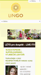 Mobile Screenshot of lingocb.cz